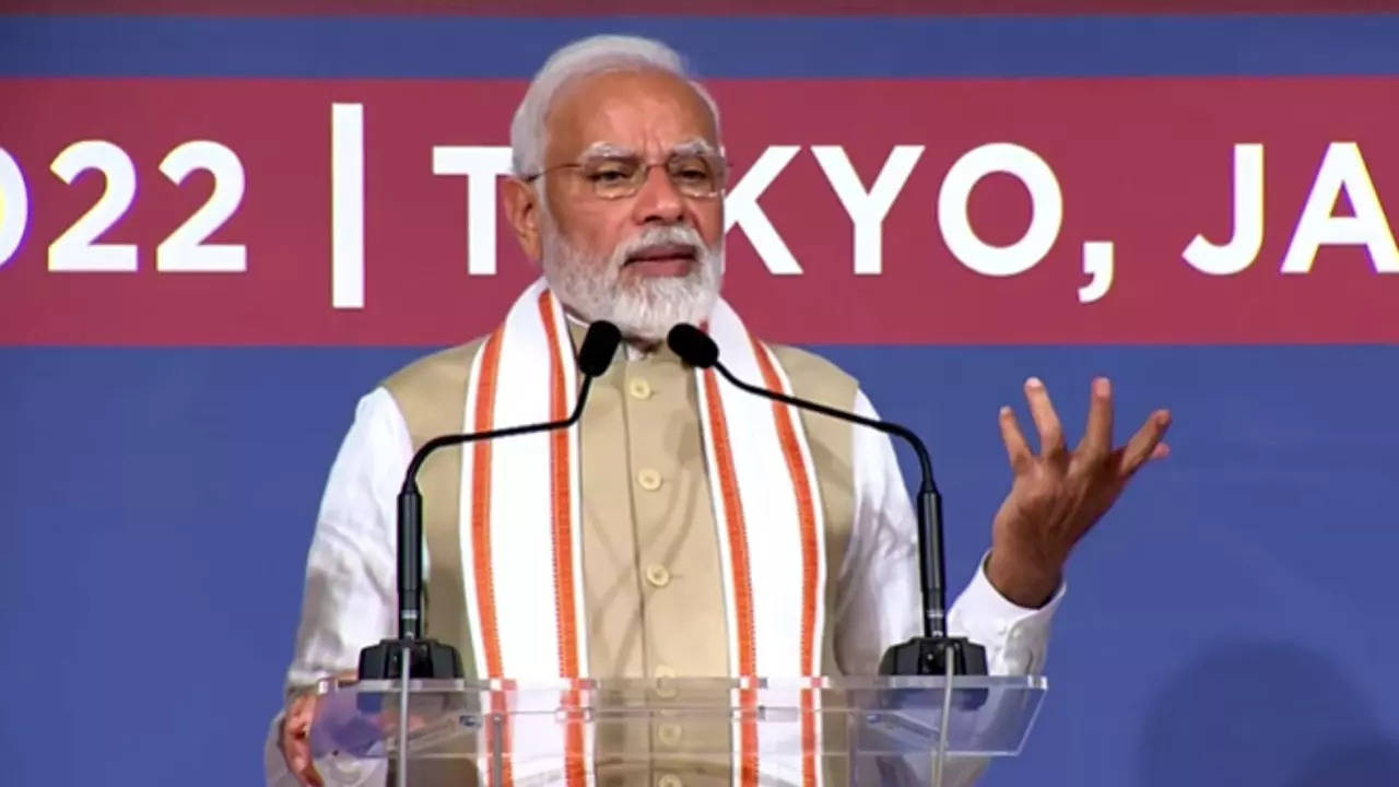 PM Modi Japan Visit Quad Summit 2022 Live Updates: Urge everyone to join 'Bharat chalo, Bharat se judo' campaign, PM says in Tokyo - The Times of India