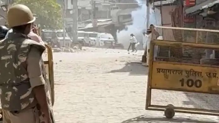 Stone-pelting in Prayagraj after Friday Namaz over Nupur Sharma's comments on Prophet Muhammad