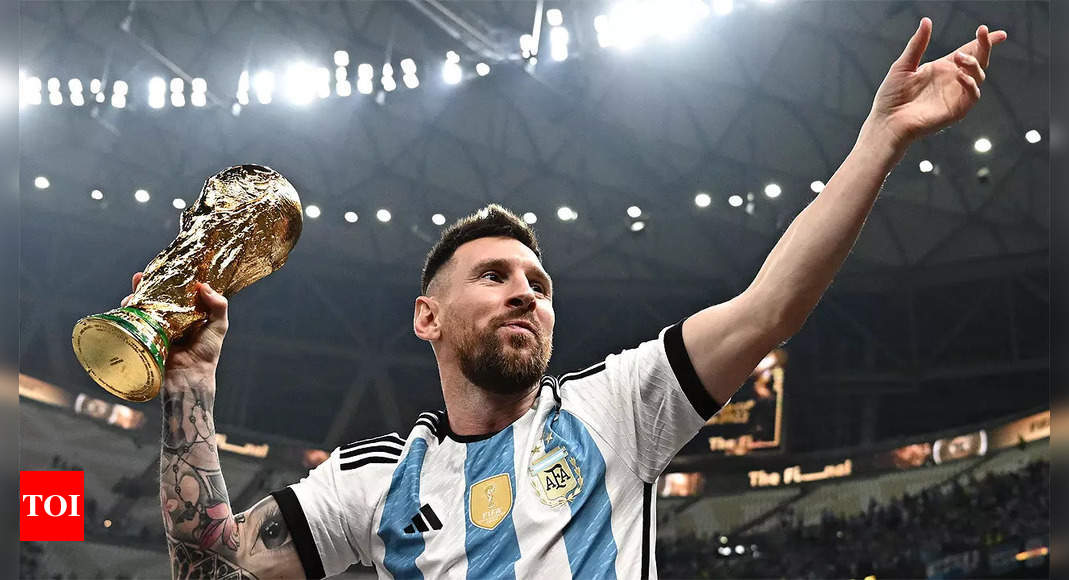 Lionel Messi named Time's Athlete of the Year for 2023 - Times of India